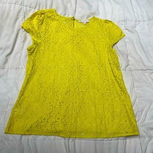 Ann Taylor Loft Lace Shell